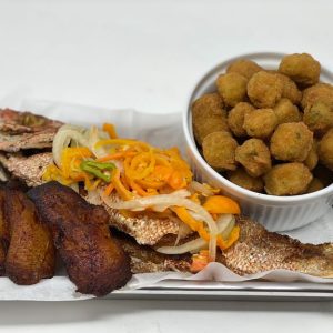 Hellshire - Snapper (Whole/Fillet + 2 Side + 2pcs Plantains)